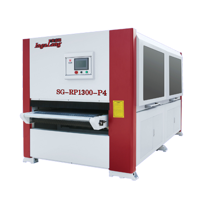 Wood Brush Sanding Machine 1300mm Wood Furniture Mdf Wood Polishing Sanding Machine